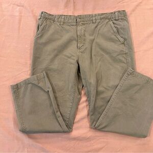 Men's Casual Green Pants